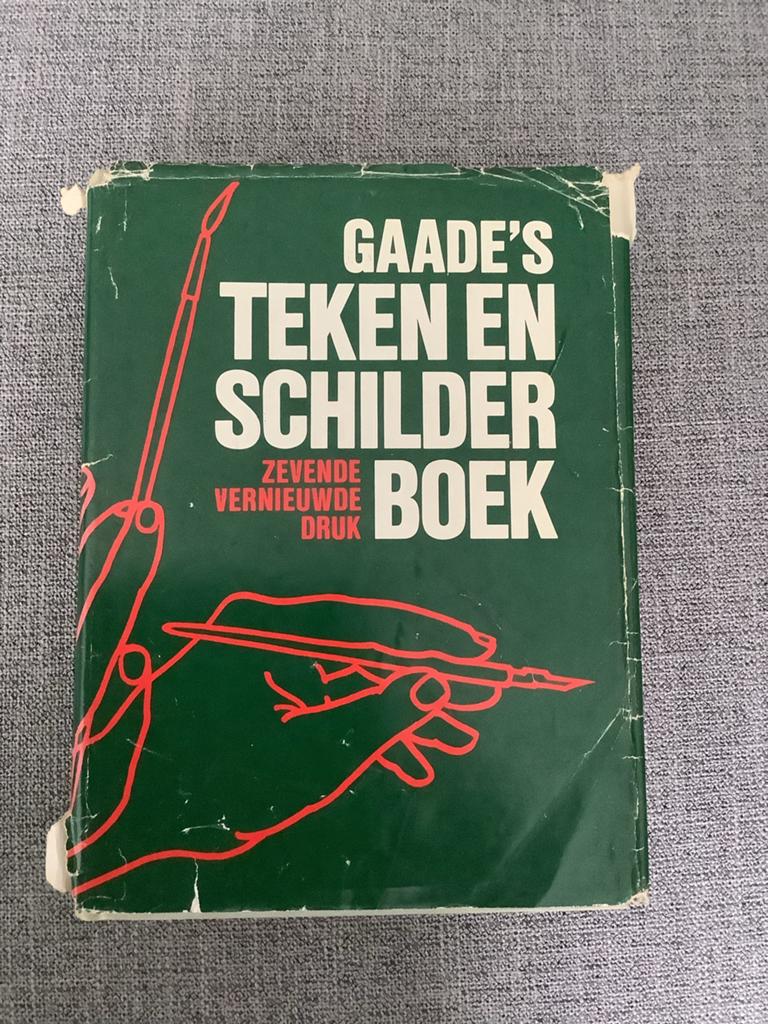 Gaade’s teken en schilderboek, zevende vernieuwde druk, Boeken, Hobby en Vrije tijd, Ophalen of Verzenden, Gelezen, Tekenen en Schilderen