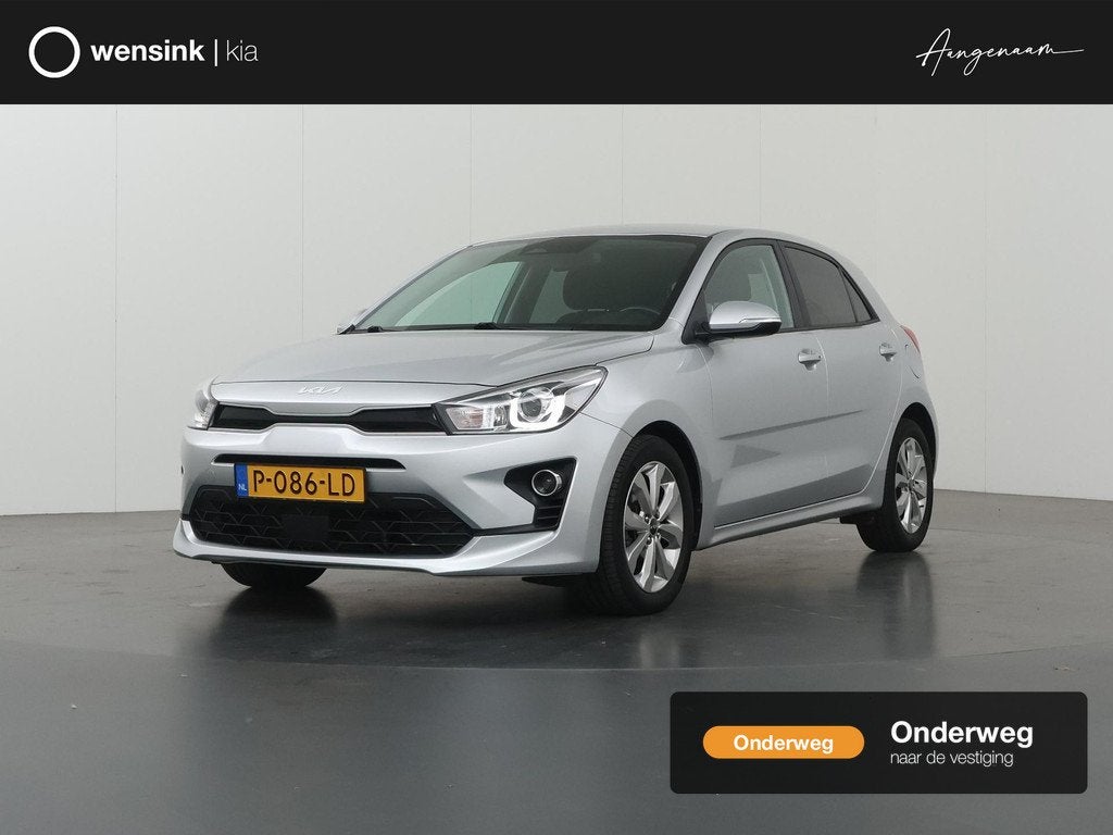 Kia Rio 1.0 T-GDi MHEV DynamicPlusLine | Navigatie | Parkeer, Auto's, Kia, Bedrijf, Te koop, Rio, ABS, Achteruitrijcamera, Adaptive Cruise Control