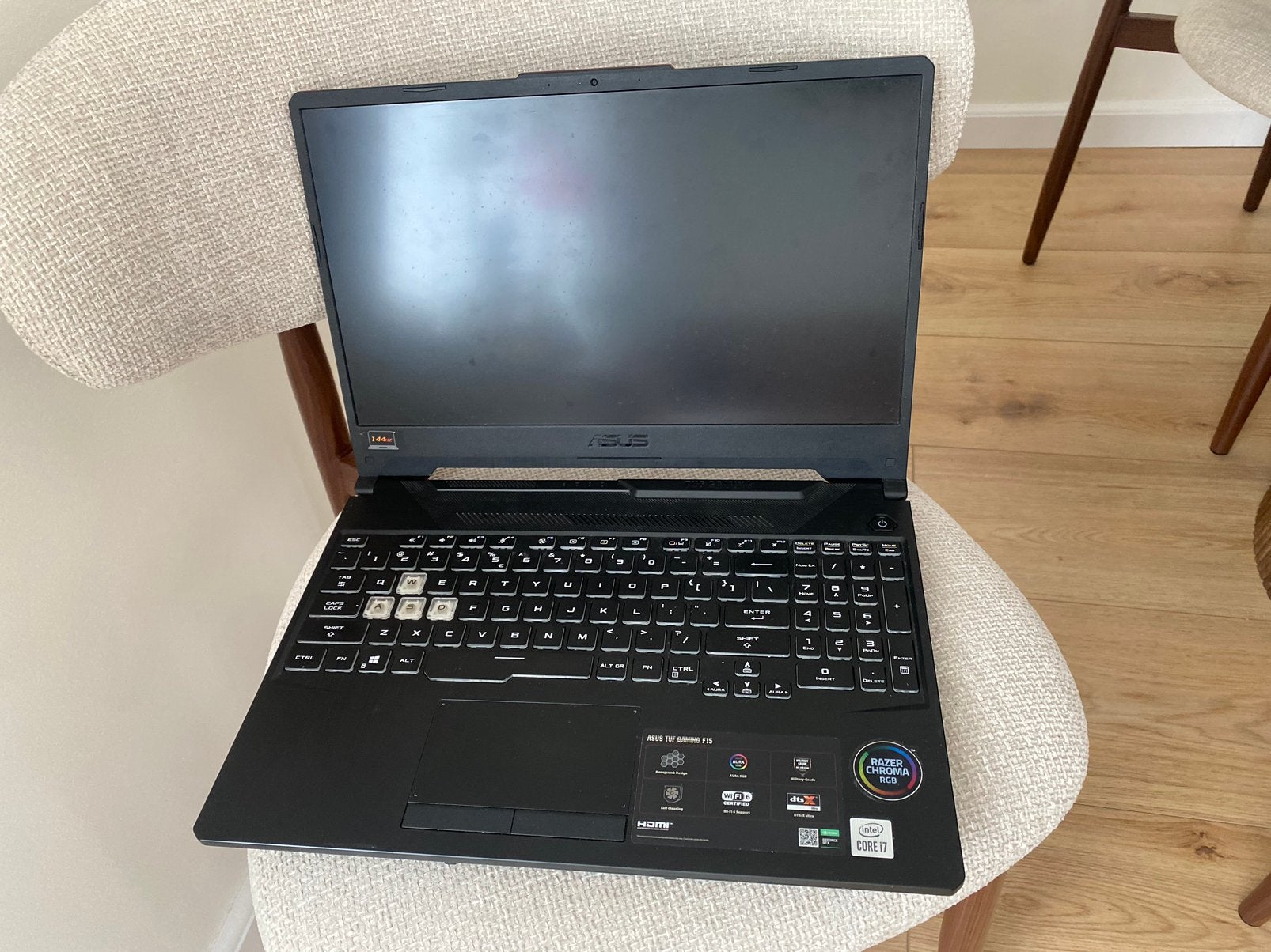 Asus Gaming Laptop, Computers en Software, Windows Laptops, 2 tot 3 Ghz, 15 inch, Ophalen of Verzenden, Zo goed als nieuw