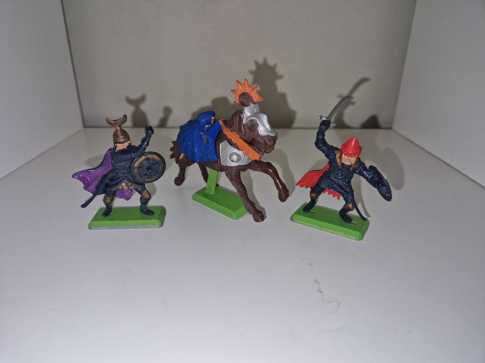 Britains - 1 Paard en 2 Figuren Jaren 70, Ophalen of Verzenden