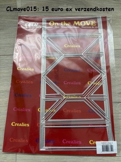 Crealies CLmove015, Ophalen of Verzenden, Zo goed als nieuw, Overige thema's, Pons of Mal