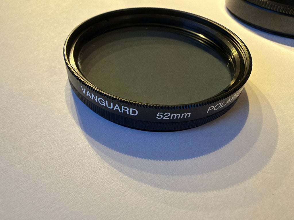 Meerdere Polarisatiefilters 52/55/58mm, Ophalen of Verzenden, Gebruikt, 50 tot 60 mm, Polarisatiefilter