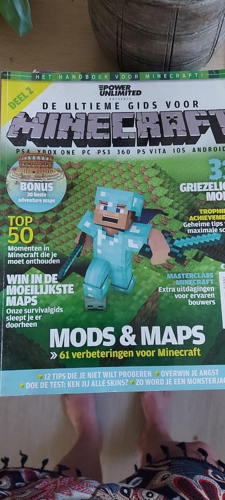 Minecraft Handboek De Ultieme Gids Deel 2, Spelcomputers en Games, Games | Pc, Gebruikt, Overige genres, Ophalen of Verzenden