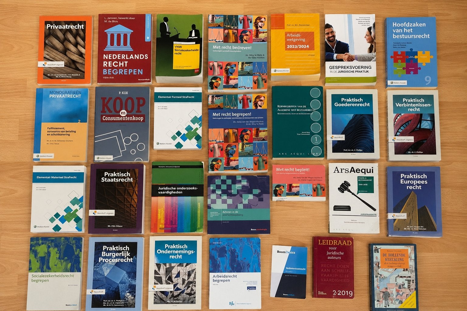Hbo-rechten boeken HAN Arnhem (4-jarige opleiding), Ophalen of Verzenden, Gamma, Gelezen, HBO