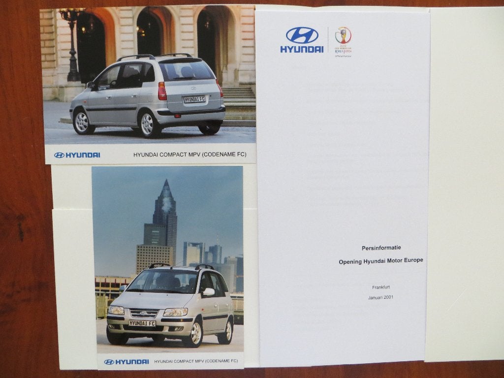 Hyundai MPV PC + Opening Motor Europe (jan. 2001), Ophalen of Verzenden, Nieuw, Overige merken
