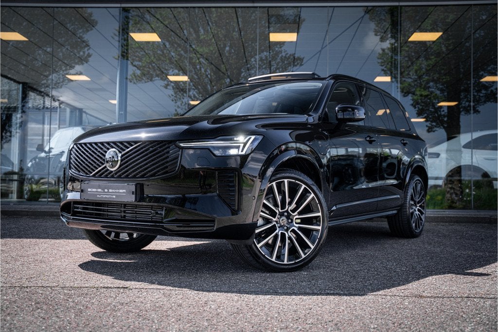 Volvo XC90 T8 Plug-in hybrid AWD ULTRA DARK *Lucht vering* T, 12 maanden, Gebruikt, Zwart, 4 cilinders