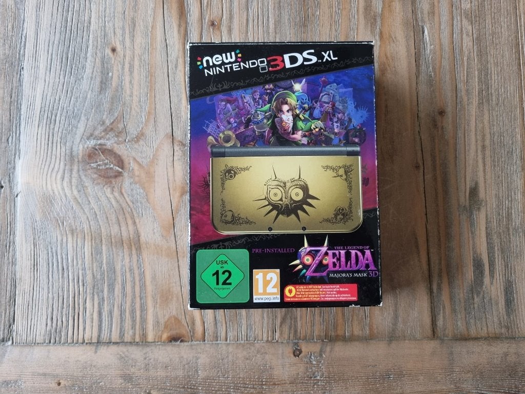 Nintendo 3DS Zelda Majora's Mask - CIB, Ophalen of Verzenden, Zo goed als nieuw, Zwart, 3DS