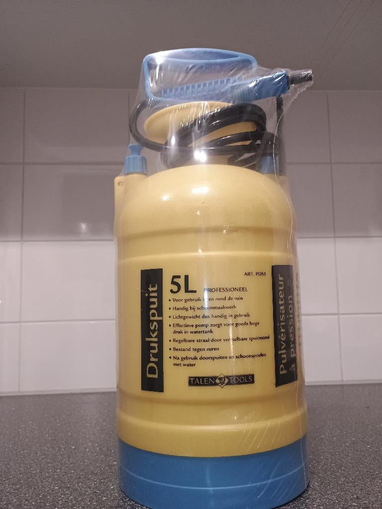 Talen Tools drukspuit professioneel 5L NIEUW, Ophalen, Nieuw, Onkruidbestrijding