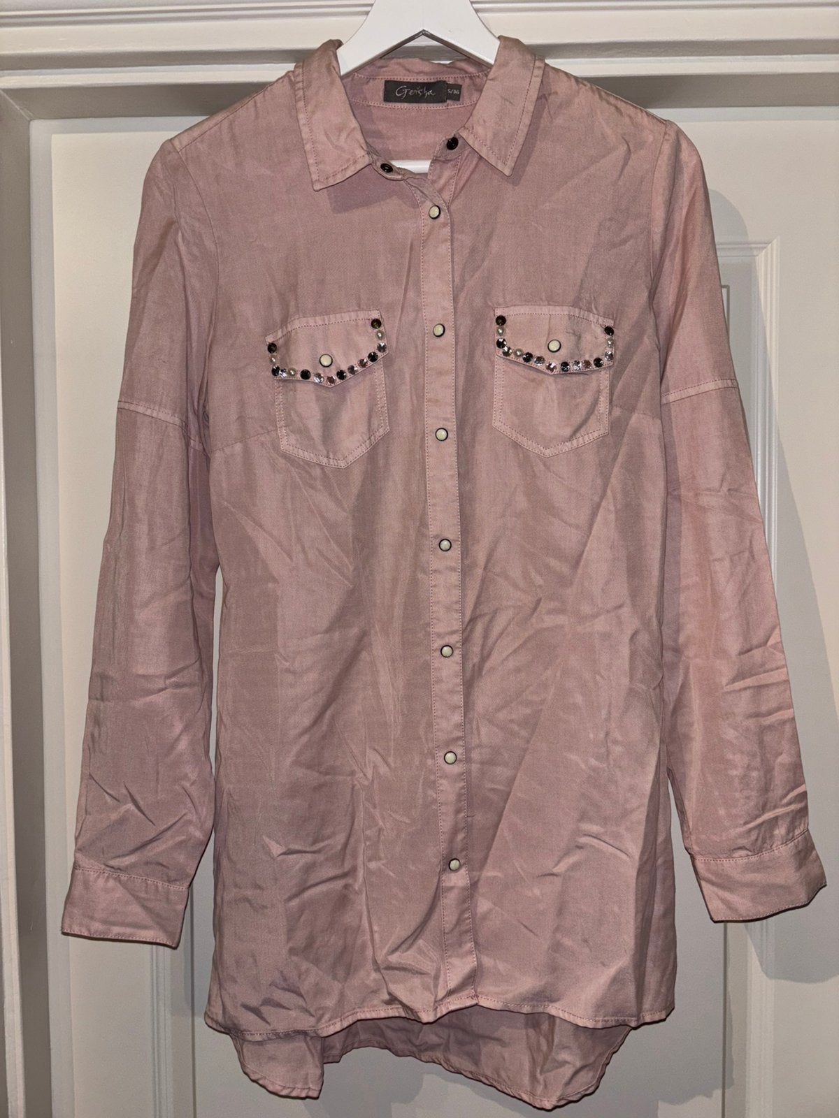 > Geisha blouse roze maat S/36, Geisha, Ophalen of Verzenden, Zo goed als nieuw, Roze