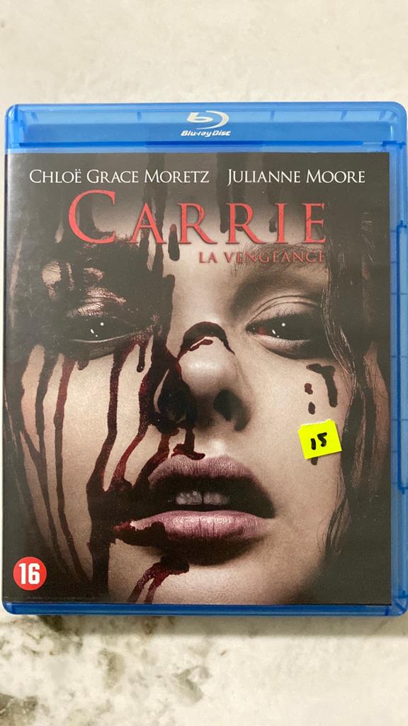 Carrie blu ray NL versie, Ophalen of Verzenden, Zo goed als nieuw, Horror