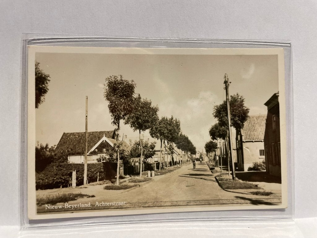 Nieuw-Beijerland - Achterstraat, Verzenden, 1960 tot 1980, Ongelopen, Zuid-Holland