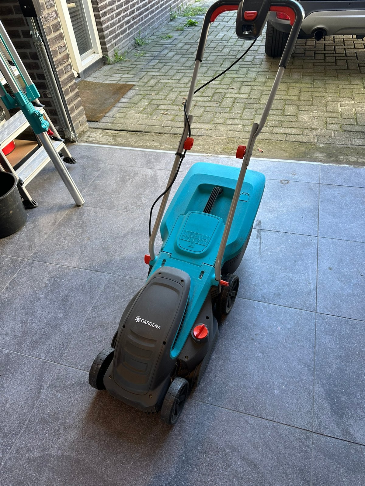 Gardena grasmaaier, Ophalen, Cirkelmaaier, Elektrische grasmaaier, Zo goed als nieuw