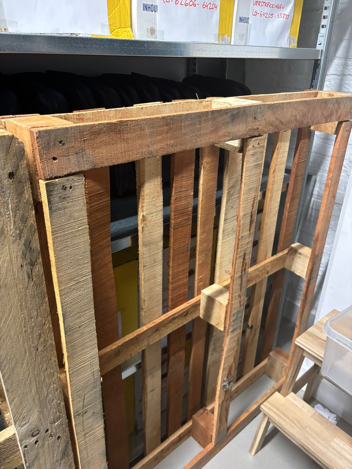 Pallets 2 stuks, Ophalen, Zo goed als nieuw, Pallet, Minder dan 200 cm