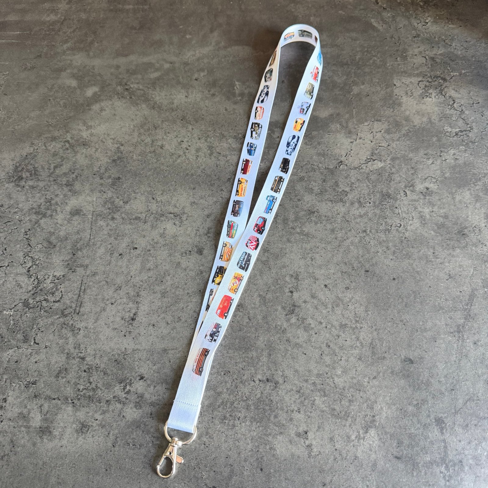 Volkswagen Keycord 75 jaar T1 met auto's en busjes print, Ophalen of Verzenden, Nieuw