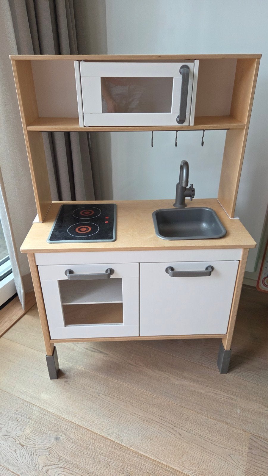 IKEA DUKTIG Speelkeuken met accessoires, Kinderen en Baby's, Ophalen, Zo goed als nieuw, Hout, Speelkeuken