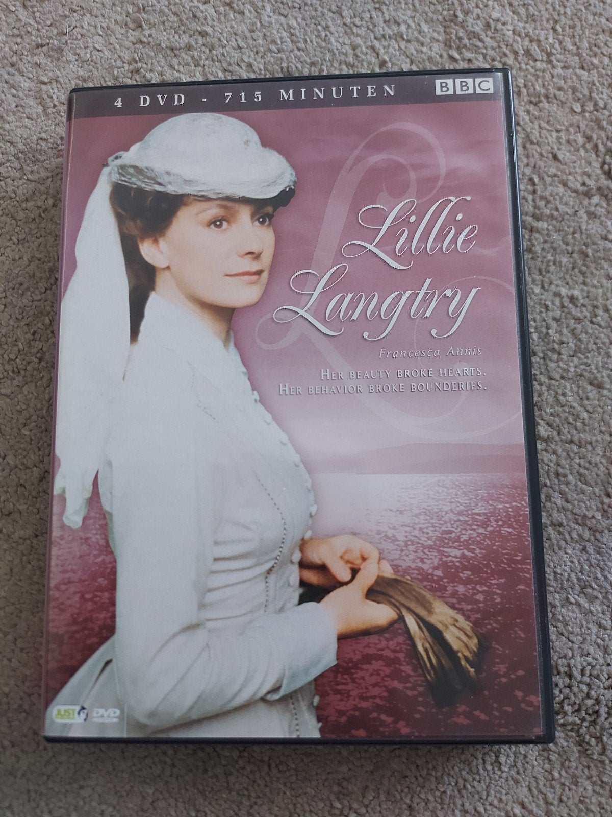 Lillie Langtry  4 dvd's   Kostuumdrama, Alle leeftijden, Ophalen, Zo goed als nieuw