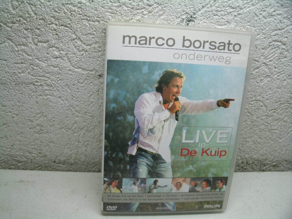 dvd 273k marco borsato onderweg, Cd's en Dvd's, Alle leeftijden, Ophalen of Verzenden, Zo goed als nieuw
