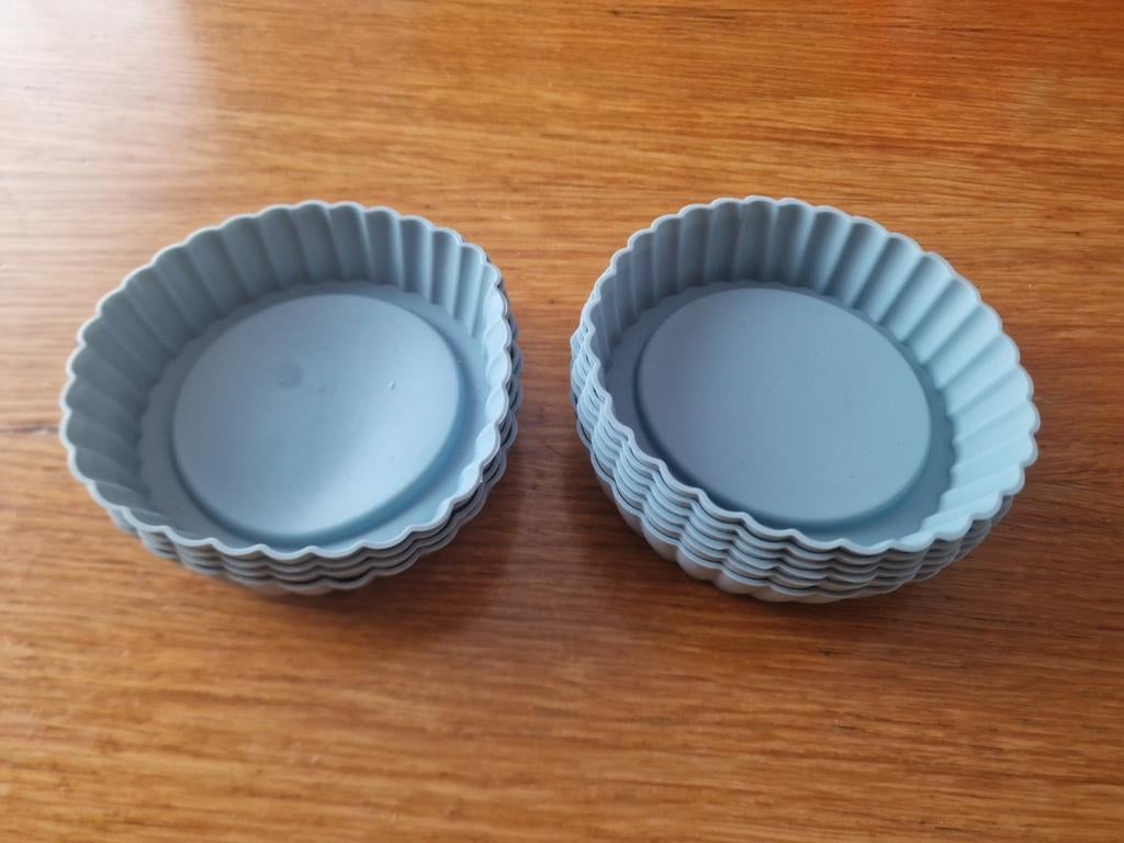 2 soorten sillicone bakjes, Ophalen of Verzenden, Taarten, Bakvorm