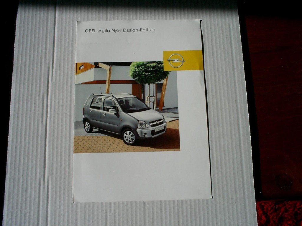 Opel Agila Njoy Design Edition 12 / 2003, Verzenden, Zo goed als nieuw, Opel