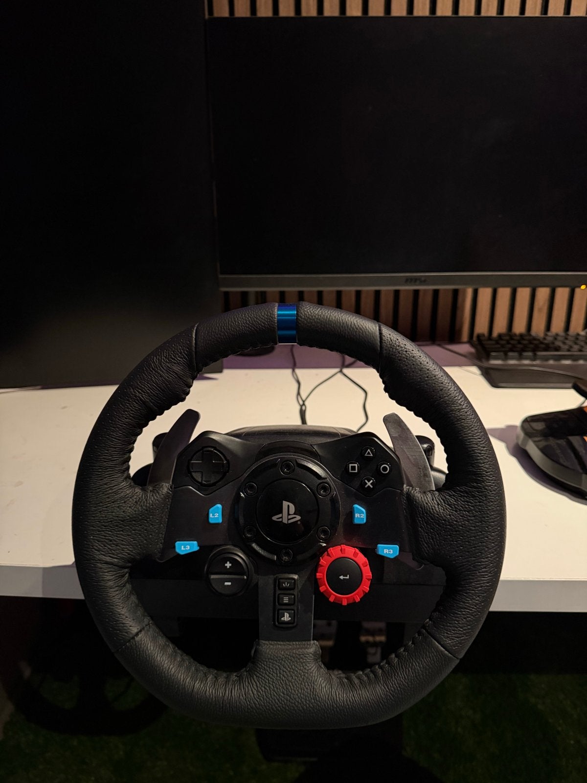 Logitech G29 racestuur met pedalen voor PlayStation/PC, Ophalen, Racestuur, Force feedback, PlayStation