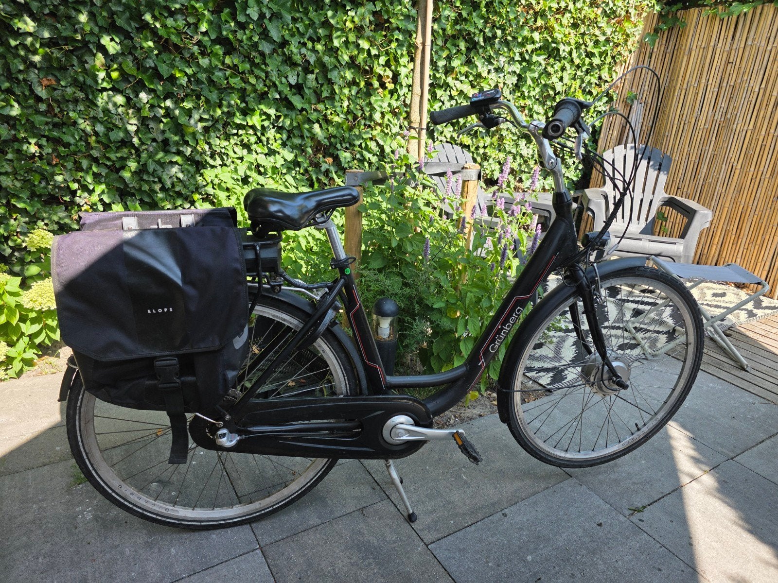 Grünberg elektrische fiets met fietstassen, Overige merken, Gebruikt, Ophalen of Verzenden, 51 tot 55 cm