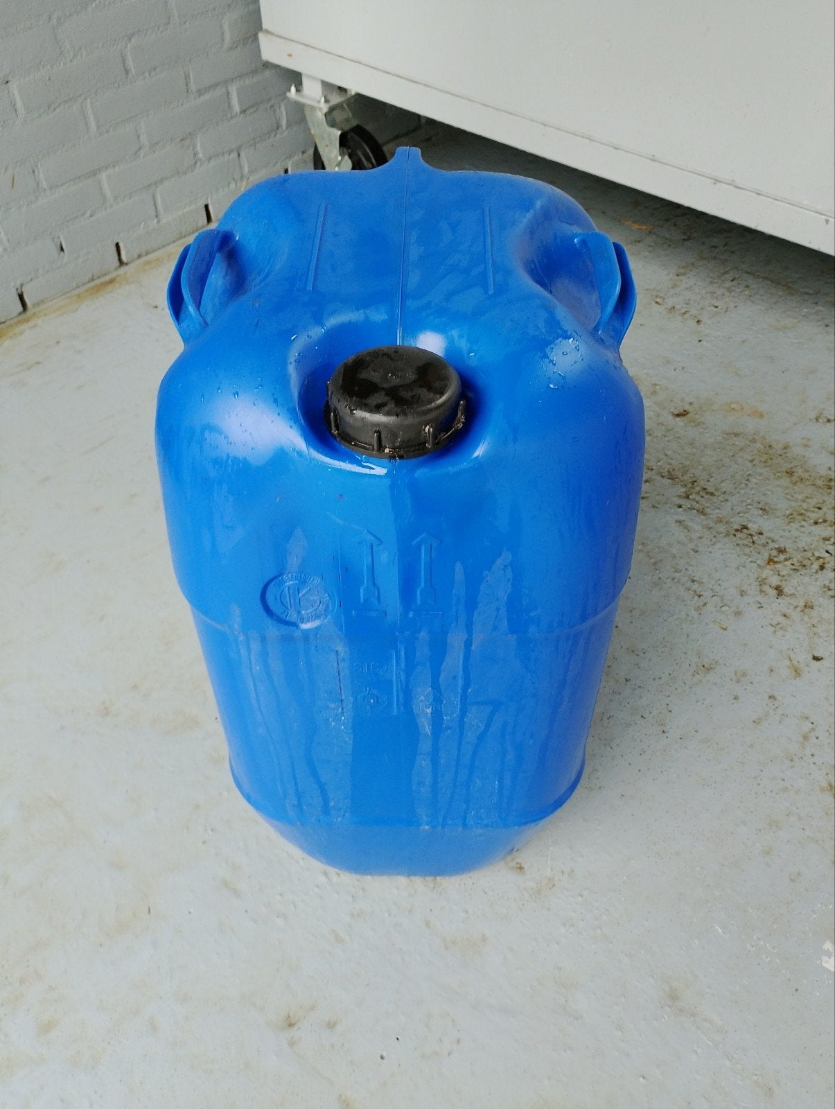 kunstof vat , jerrycan 60 liter, Ophalen of Verzenden