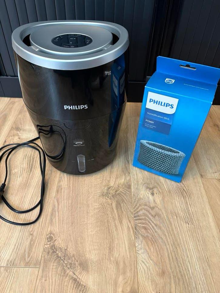 Philips NanoCloud Luchtbevochtiger met nieuw filter, Witgoed en Apparatuur, Luchtbehandelingsapparatuur, Zo goed als nieuw, Luchtbevochtiger