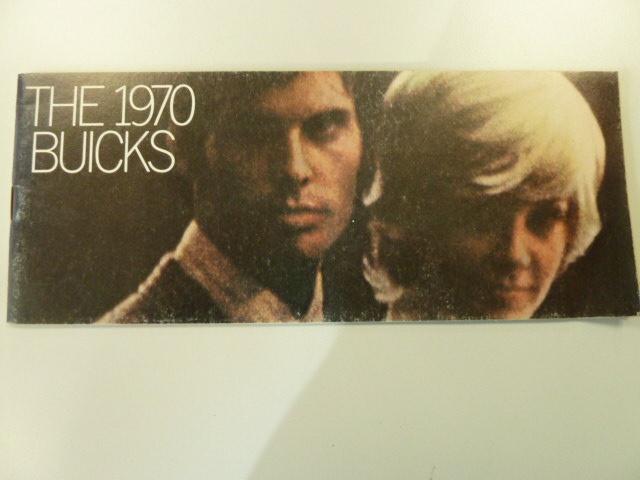 1970 Buick Full Line Brochure USA, Ophalen of Verzenden, Gelezen, Overige merken