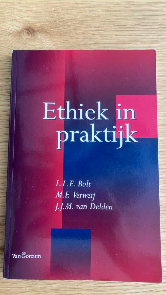Zgan Ethiek in de praktijk, Bolt, Verweij, ea, 7e druk 2010, Boeken, Ophalen, Beta, Zo goed als nieuw, HBO