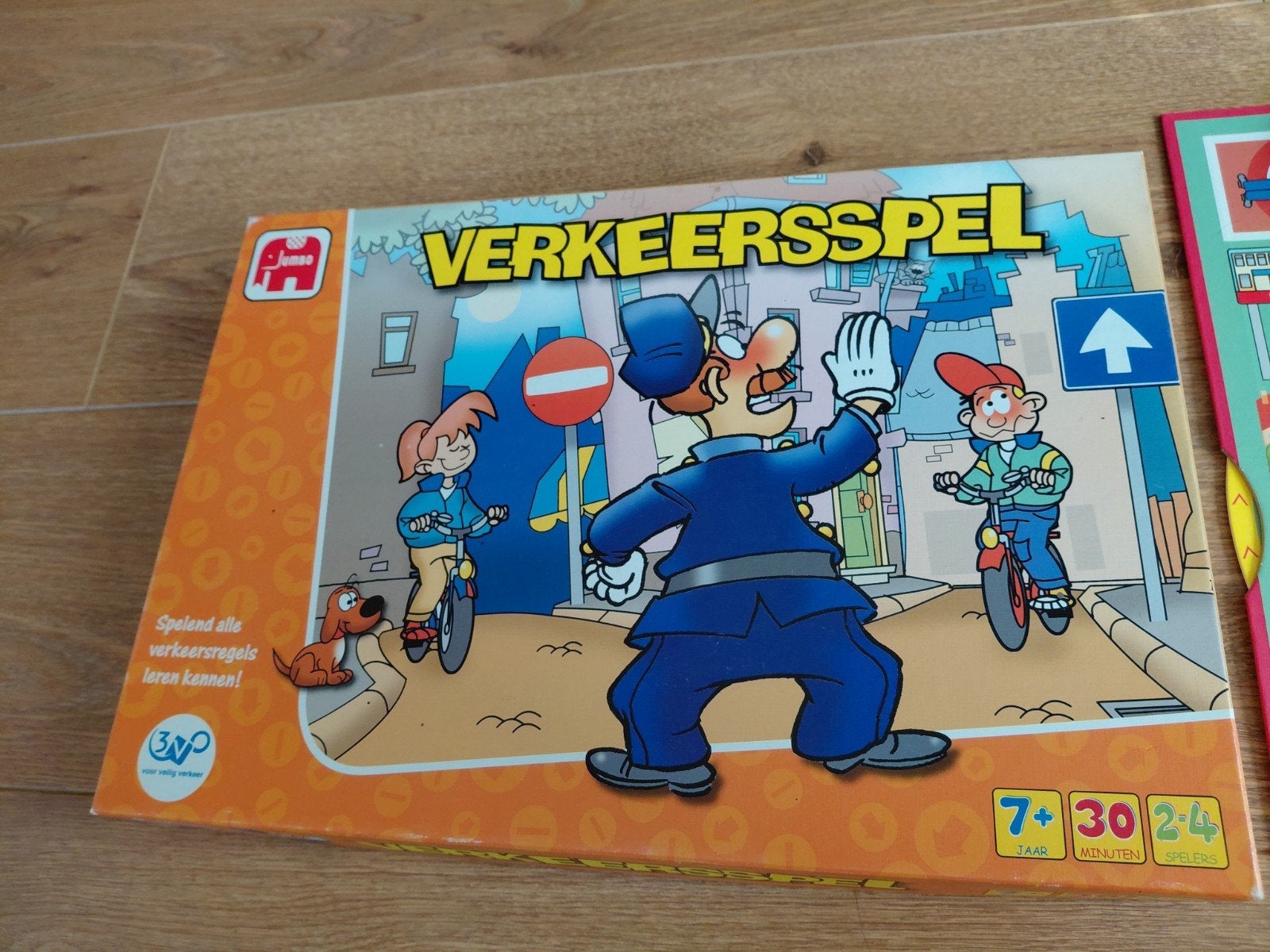 Jumbo Verkeersspel - Leer spelenderwijs de verkeersregels!, Drie of vier spelers, Ophalen of Verzenden, Zo goed als nieuw, Jumbo