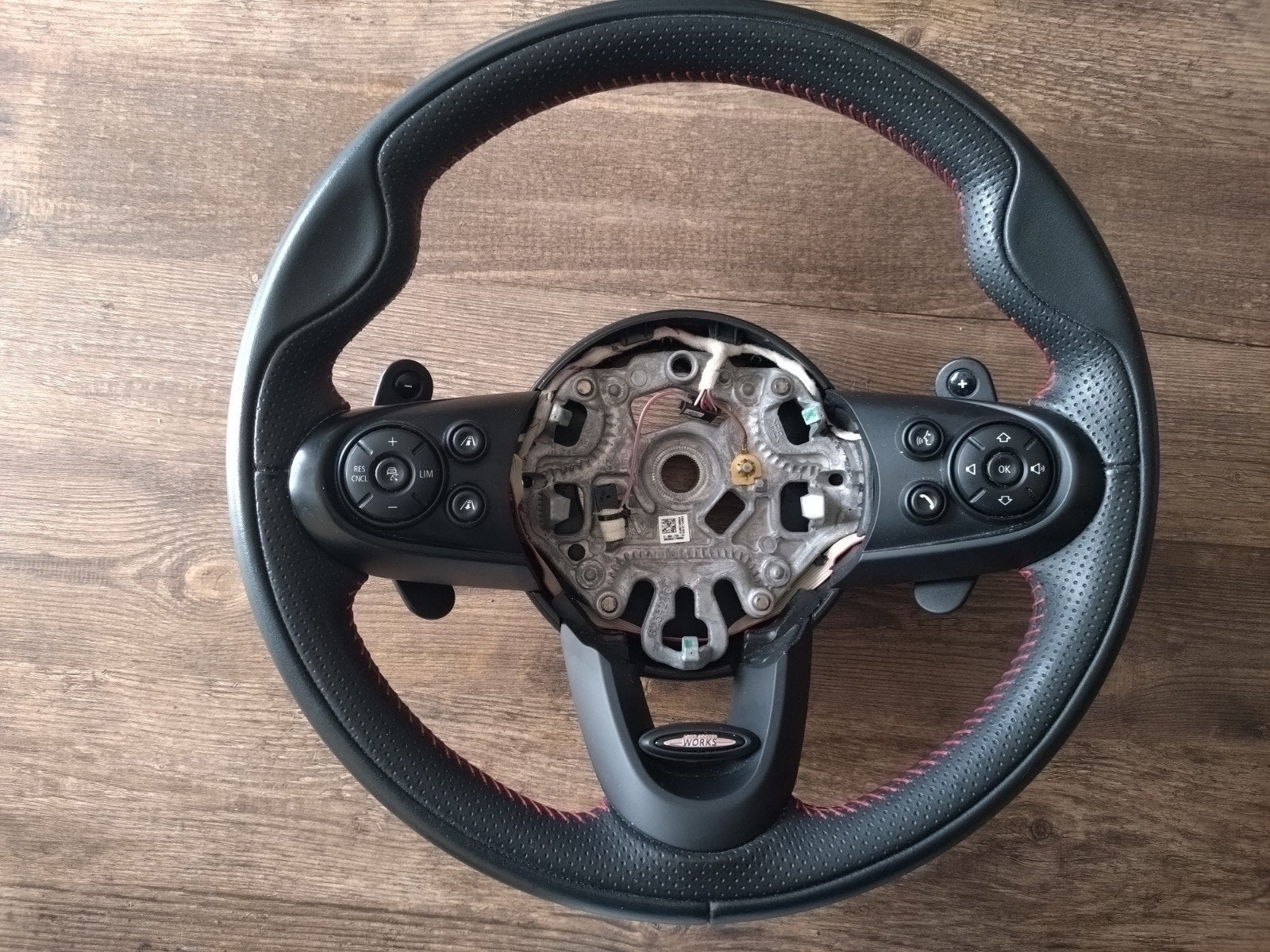 Mini JCW Stuurwiel met Schakelflippers en ACC, Auto-onderdelen, Ophalen of Verzenden, Gebruikt, Mini