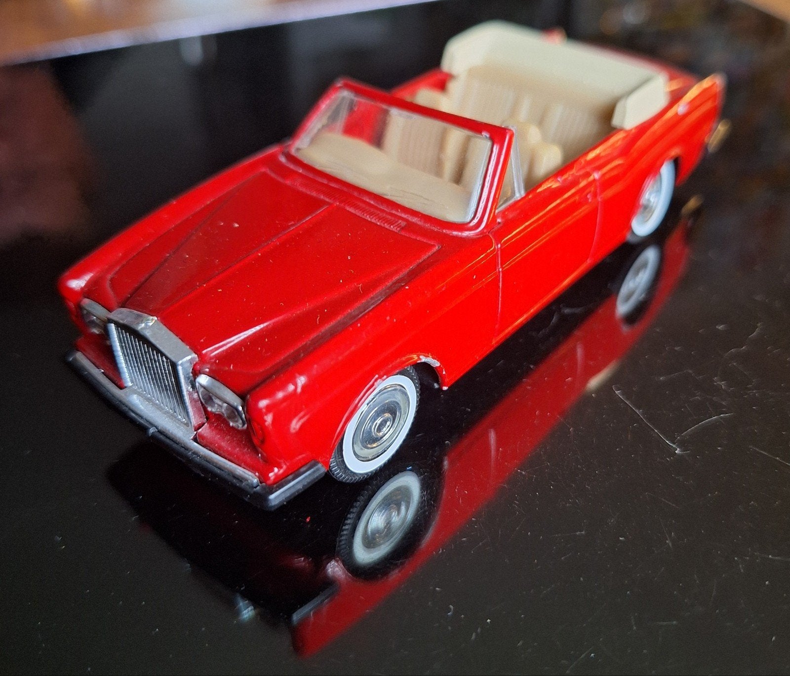 Solido rolls royce corniche cabriolet 06-88, Ophalen of Verzenden, Gebruikt, Auto, Solido