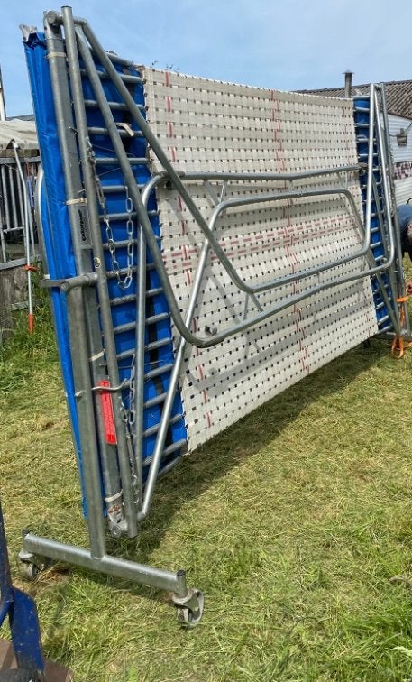 Grote Eurotramp trampoline, Ophalen, Gebruikt