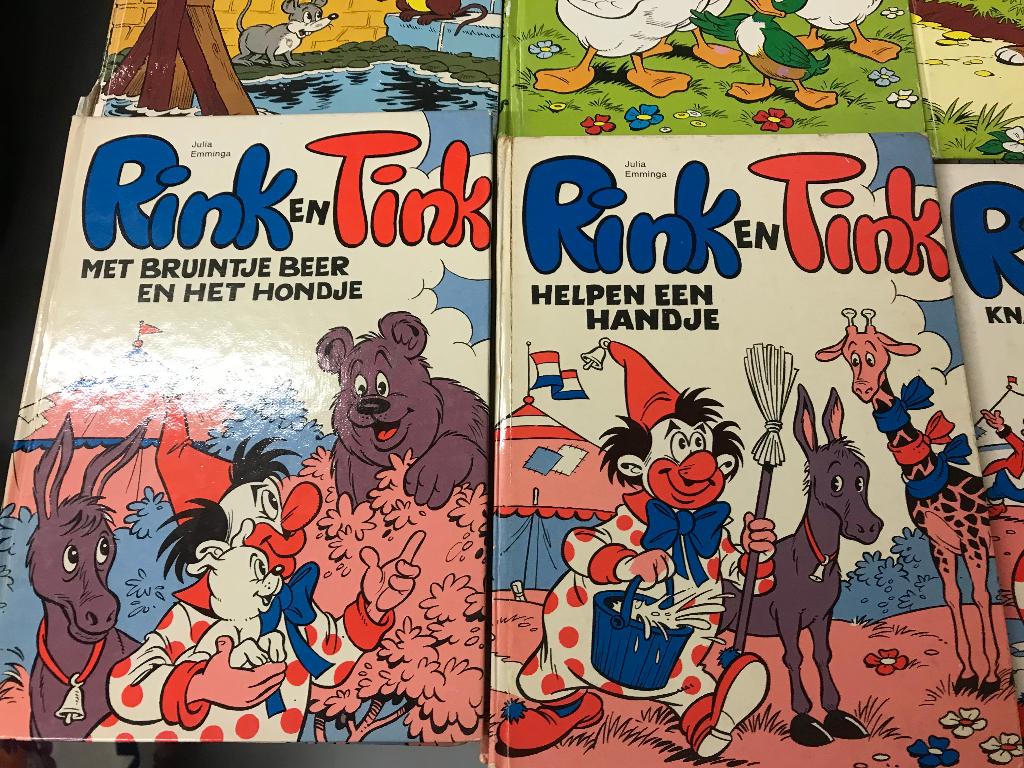 T.K. Rink en Tink en Klik en Klak zie actuele lijst, Ophalen of Verzenden, Gelezen, Voges, Fictie algemeen