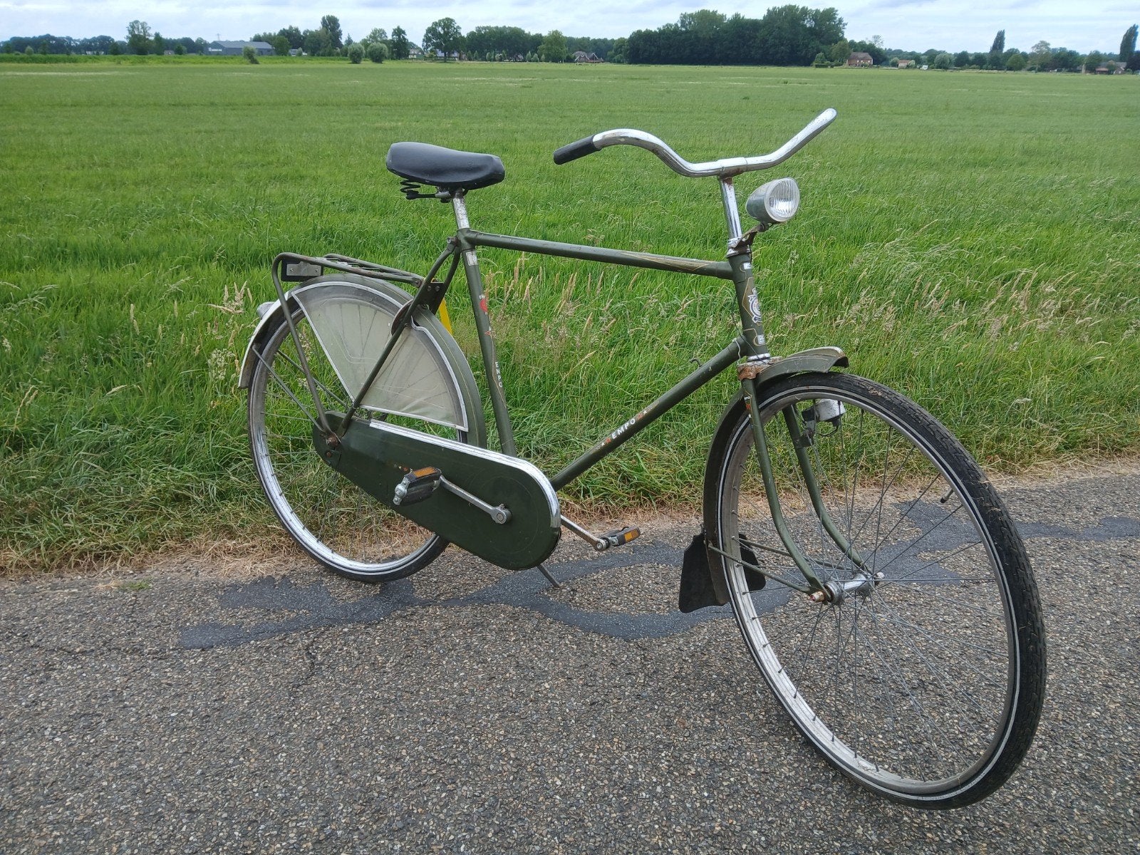 Empo fiets, Ophalen