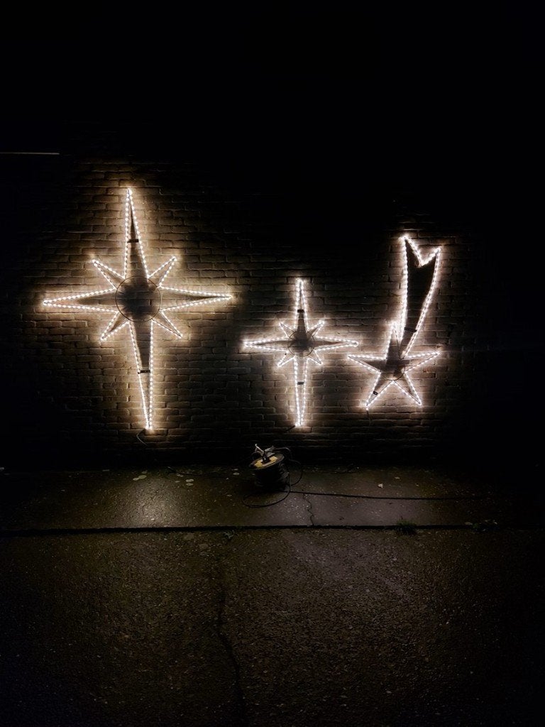 Kerstster Kerststerren (LED verlichting), Ophalen of Verzenden, Nieuw