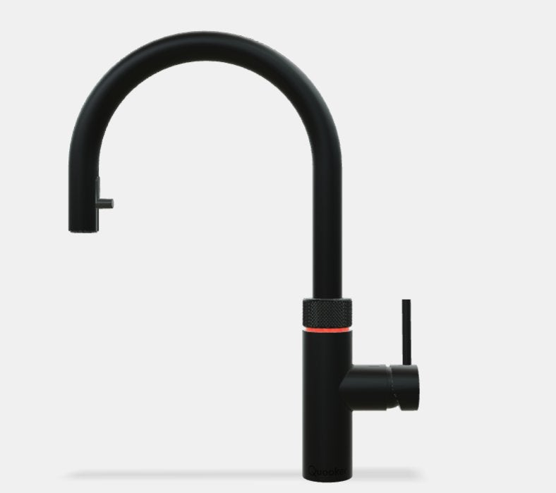 Nieuw in doos- Quooker Flex Losse Kraan –Zwart(TFXC43C00733), Ophalen of Verzenden, Nieuw, Rvs, Kraan