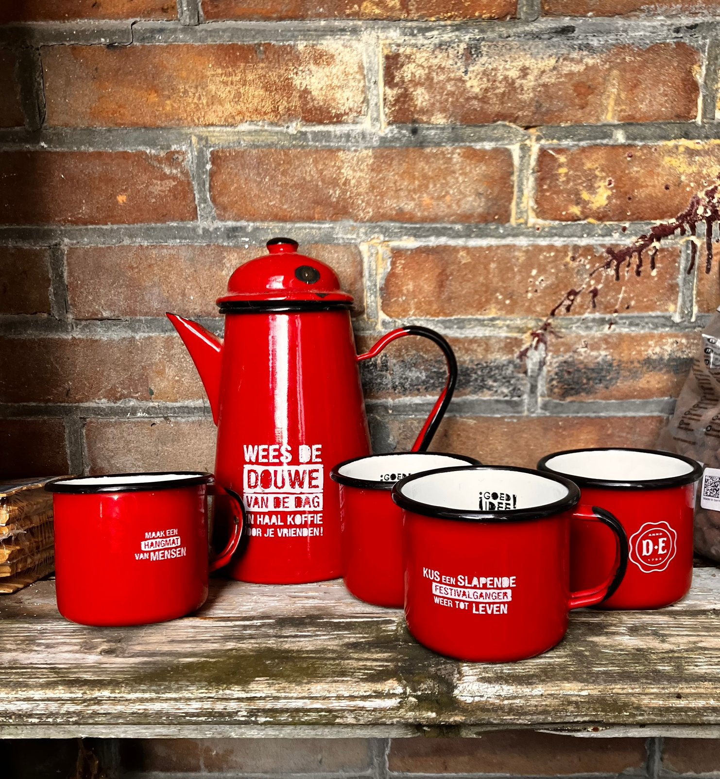 Limited edition DE koffieset, Antiek en Kunst, Ophalen of Verzenden