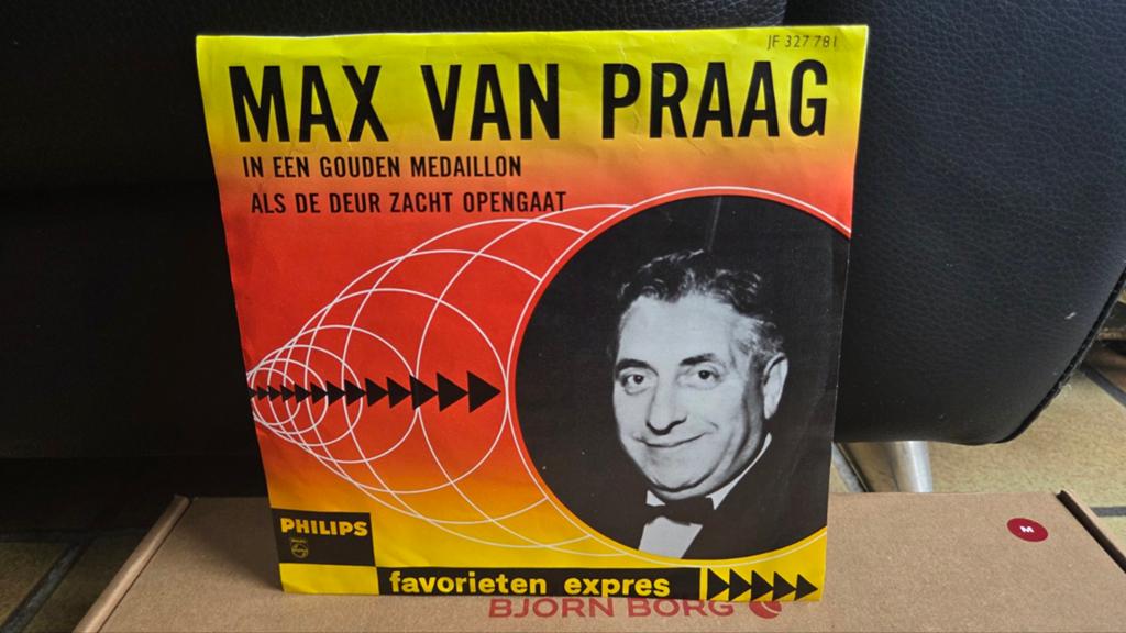 Max van Praag – In Een Gouden Medaillon (1965), Verzenden, 7 inch, Single, Zo goed als nieuw