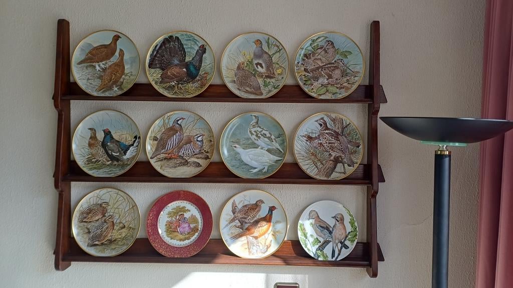 Franklin Mint Borden Collectie - Decoratieve Vogels Borden, Ophalen of Verzenden