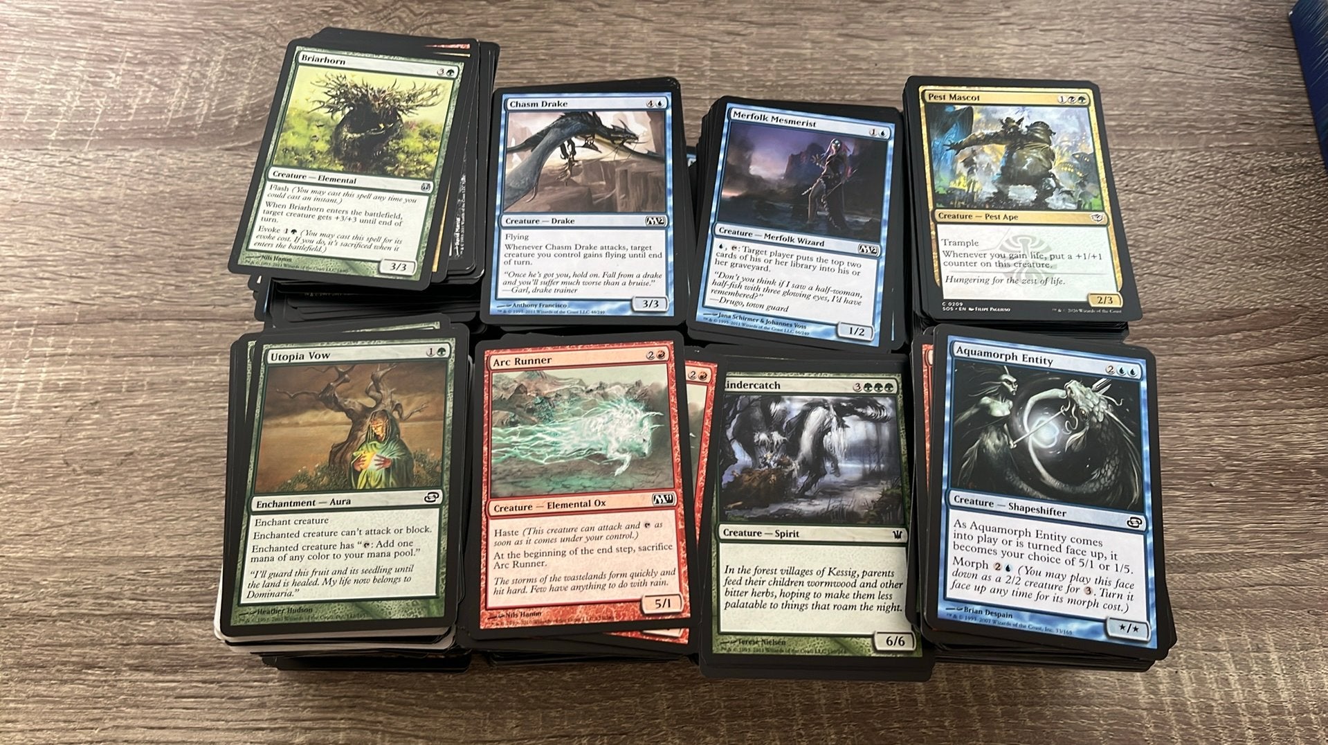 Magic the Gathering: bulk (+-1600), Ophalen of Verzenden, Gebruikt, Meerdere kaarten