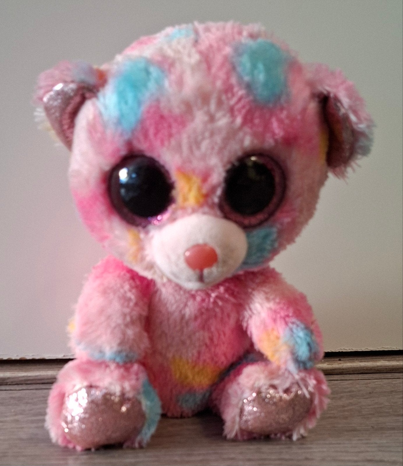 ty beanie boo beertje Franky 16 cm, Overige karakters, Beer, Ophalen of Verzenden, Zo goed als nieuw