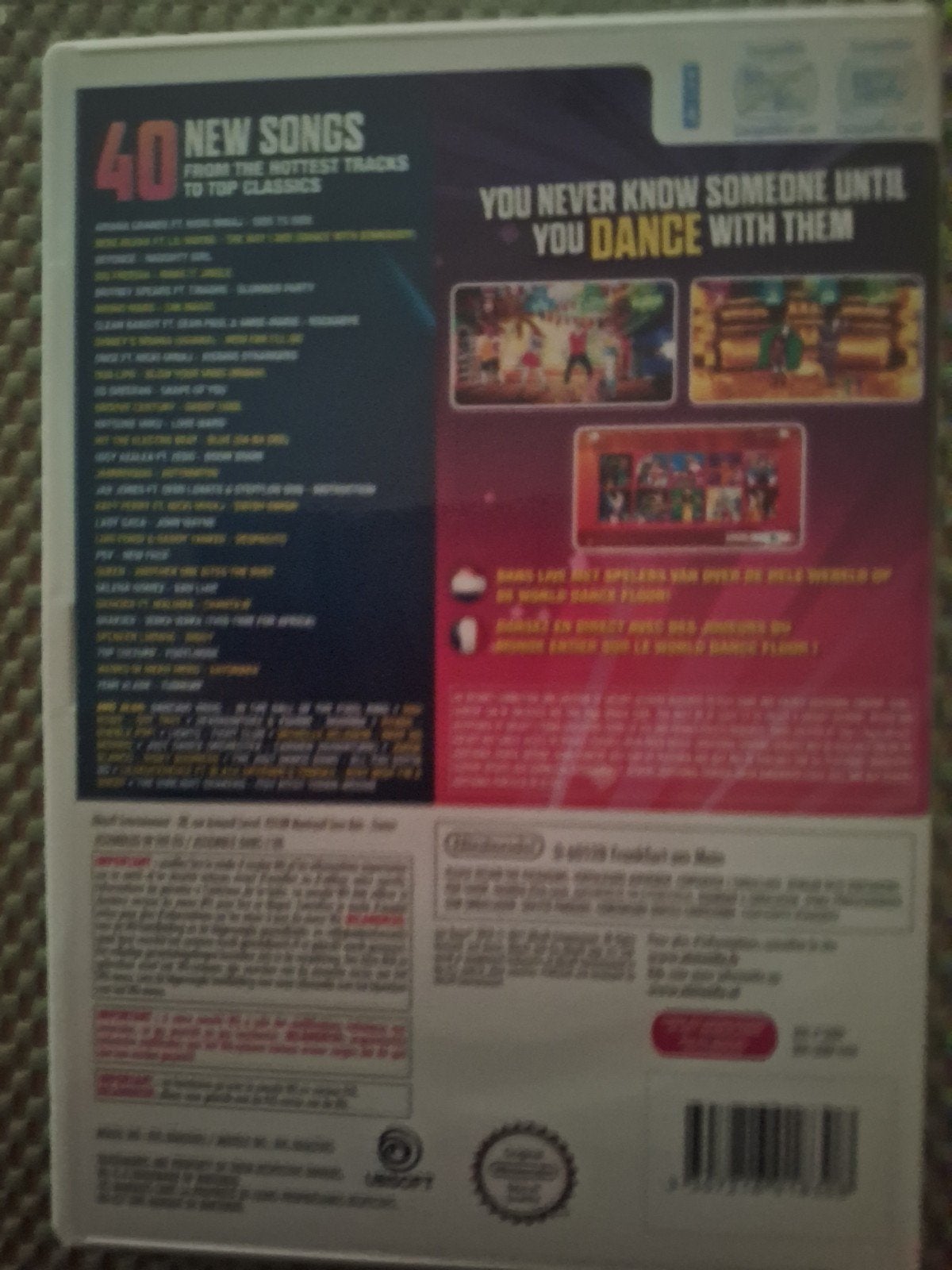 Wii spel.just dance 2018, Ophalen, Muziek, Zo goed als nieuw, 3 spelers of meer