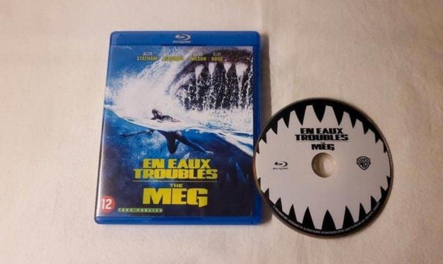The Meg/Horror/Blu-ray/Jason Statham, Ophalen of Verzenden, Zo goed als nieuw, Horror
