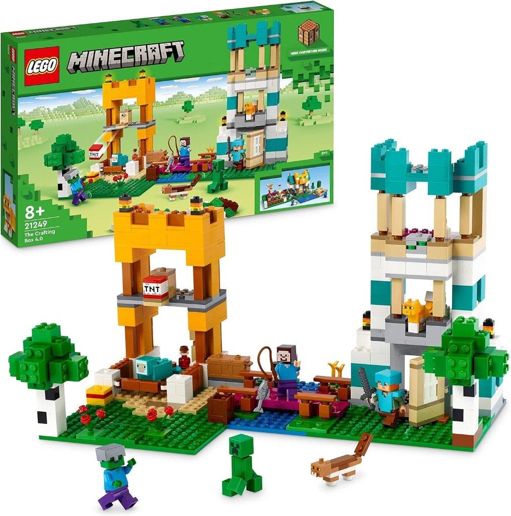 21249 LEGO Minecraft: De Crafting Box 4.0 -Nieuw in doos!!, Kinderen en Baby's, Minecraft, Lego, Nieuw, Ophalen of Verzenden