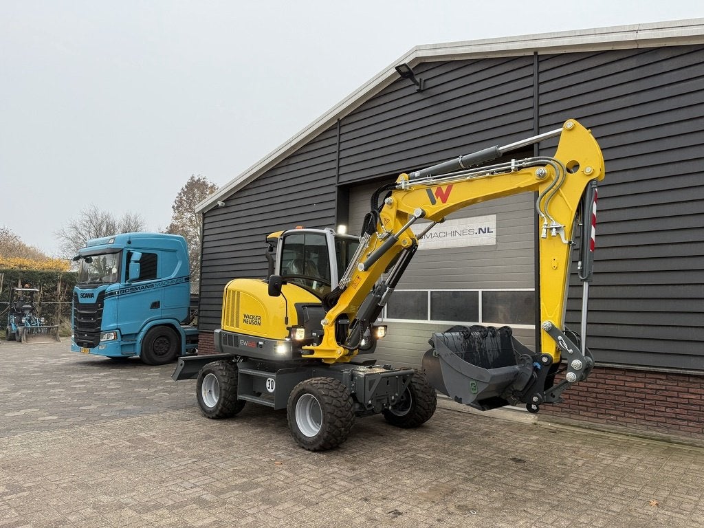 Wacker Neuson EW65 mobiele graafmachine NIEUW, Zakelijke goederen, Kraan