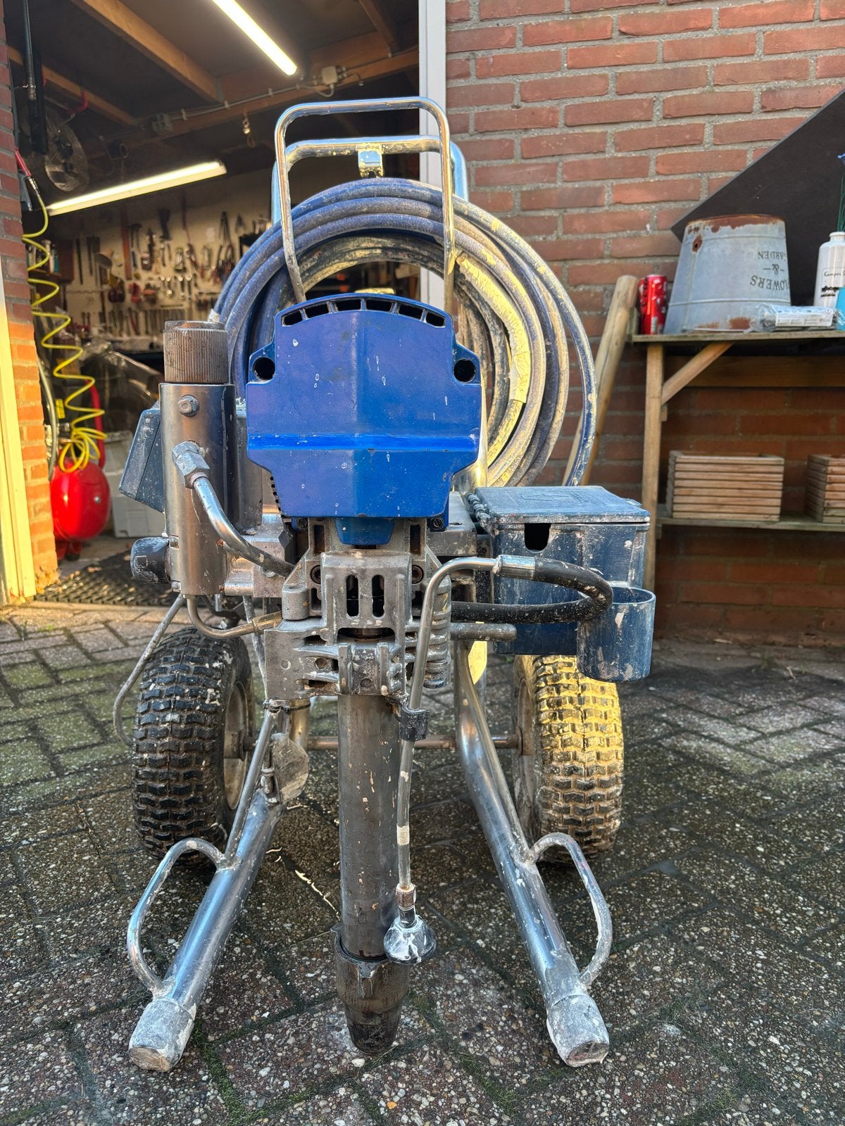 Graco Mark VII Max, Doe-het-zelf en Verbouw, Ophalen, Gebruikt, Verfspuit of Verfpomp
