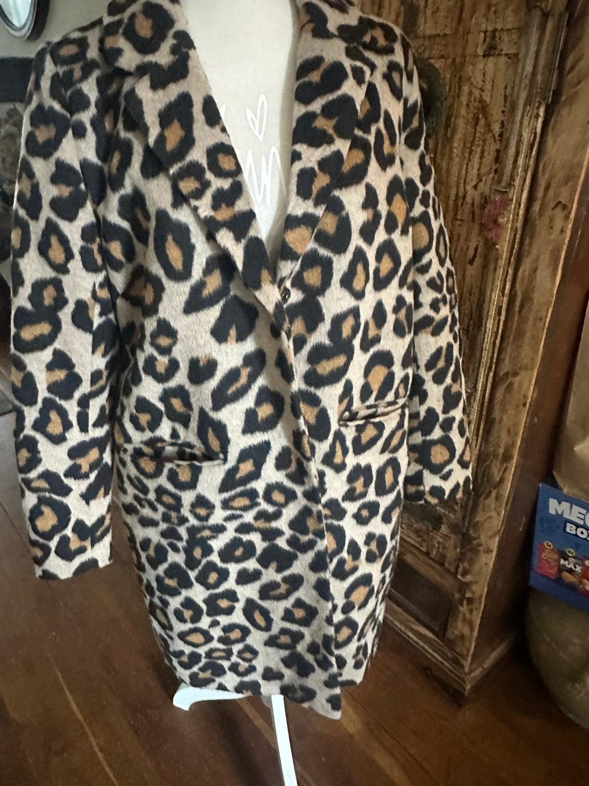 Winterjas L  tijgerprint, Kleding | Dames, Jassen | Winter, Ophalen of Verzenden, Nieuw
