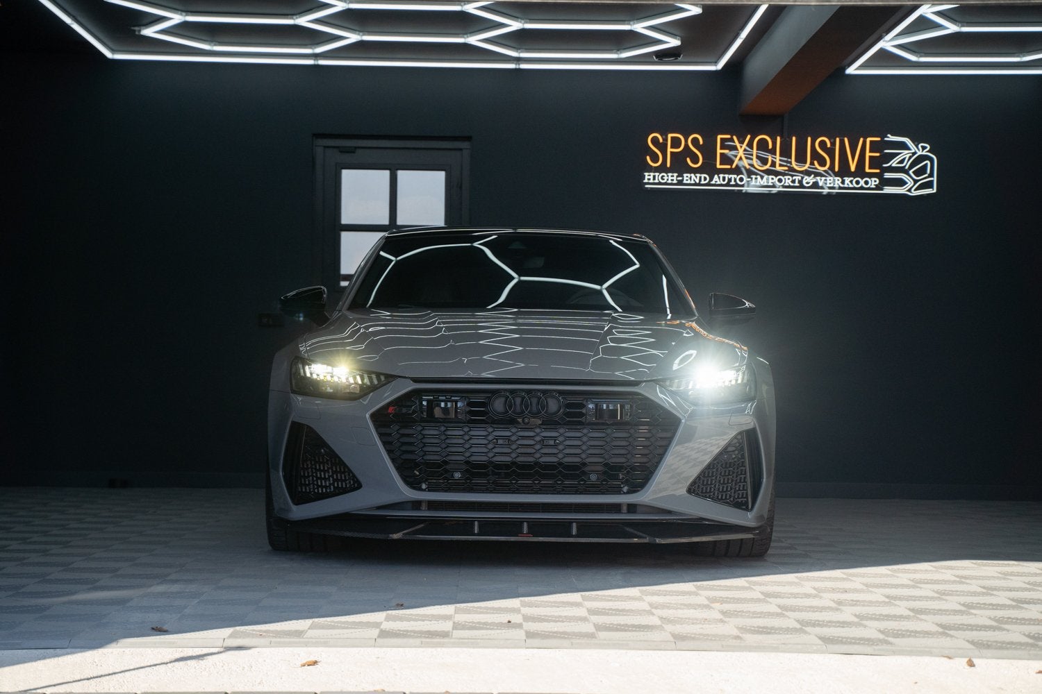 Audi A7 Sportback 4.0 TFSI RS 7 quattro URBAN / B&O / Kerami, Auto's, Audi, Automaat, Adaptive Cruise Control, Gebruikt, Leder