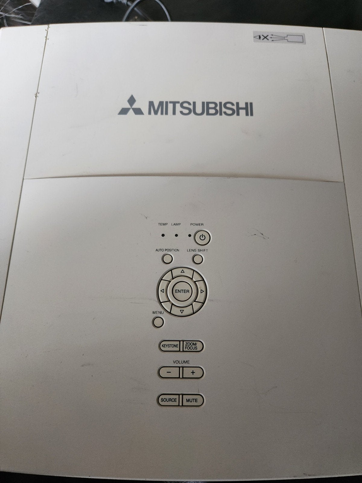 Mitsubishi XL5900U LCD Projector - Goede staat, Gebruikt, Ophalen of Verzenden, LCD, Mitsubishi